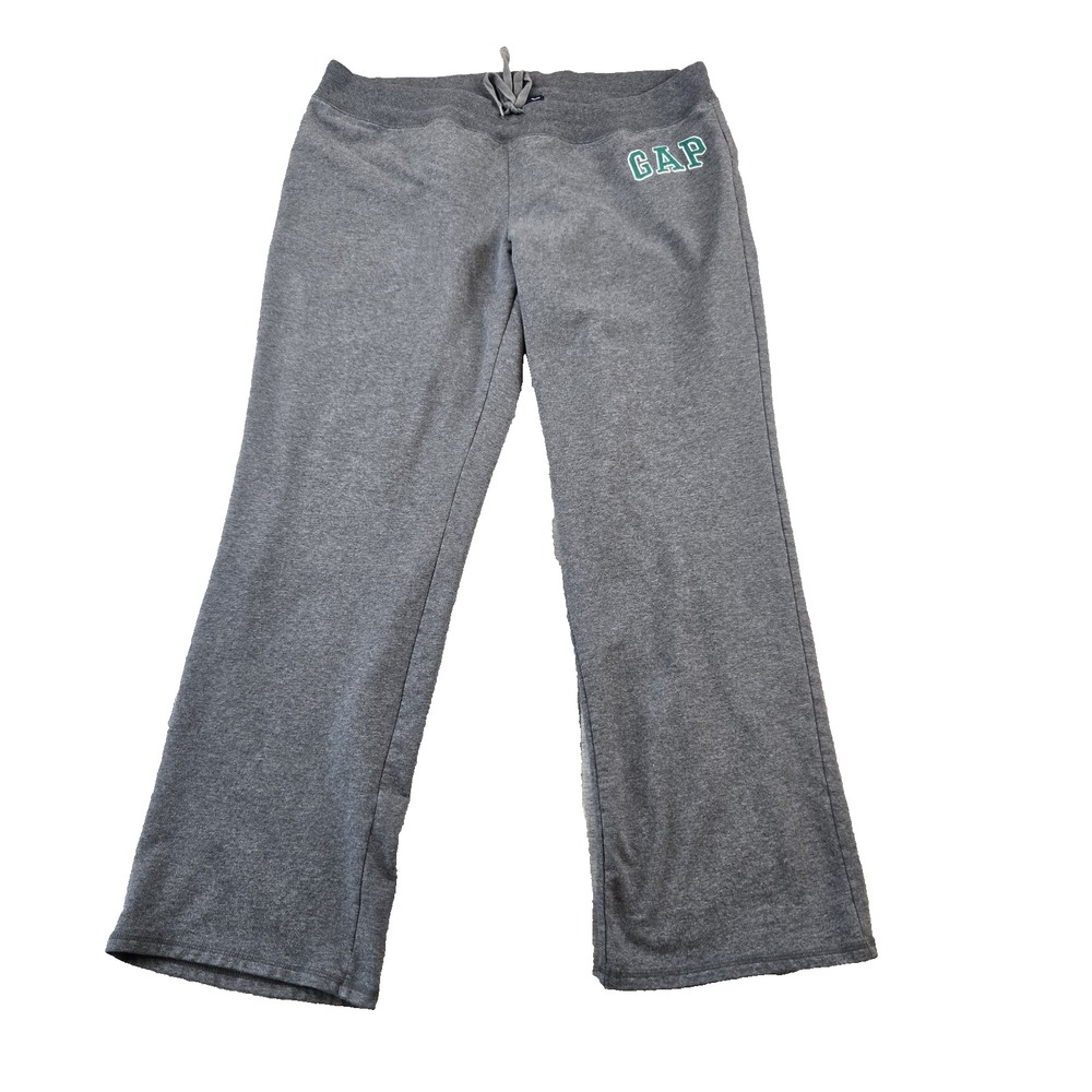 Gap Women's Activewear Gym Athletic Pants Wide Leg Stretch Elastic Waist XL Tall